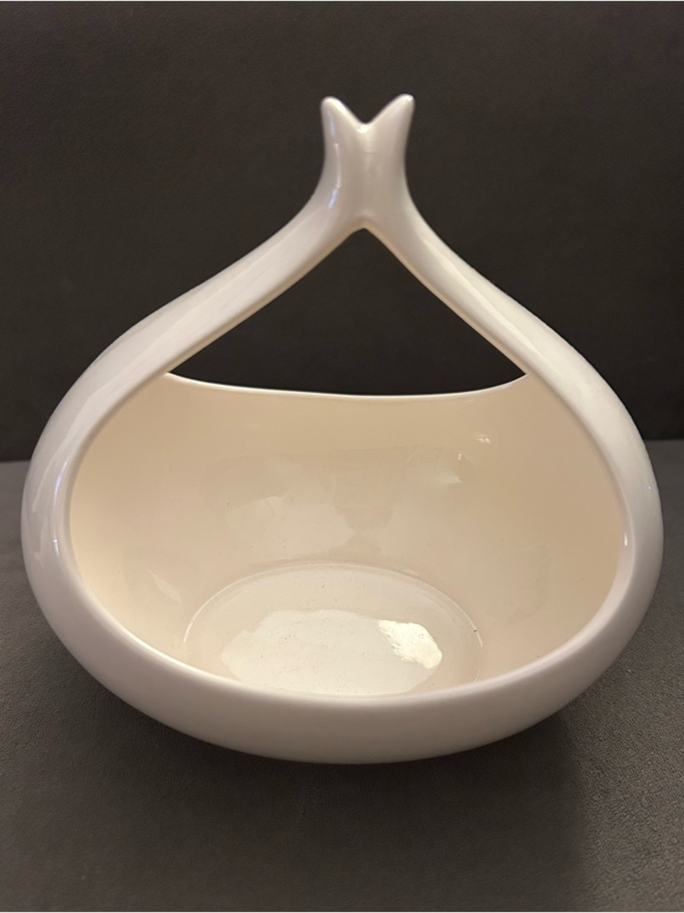 Crate & Barrel dressing/sauce/gravy boat by Eva Zeisal.